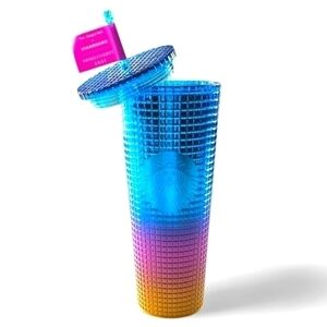 Tim Singleton x Starbucks Gradient Grid Cold Cup